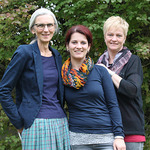 Doris Blesinger (Assistentin), Daniela Huber (Pädagogin) & Karin Baumgartner (Helferin)