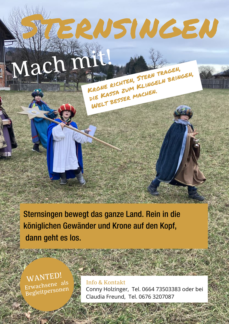 Sternsinger gesucht