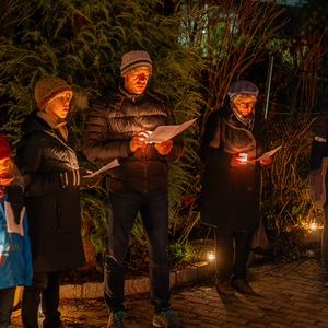 Familie Haijes lud zur adventlichen Feier