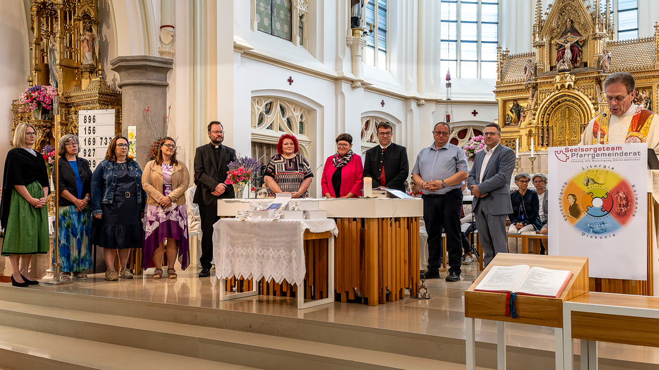 Ökumenisches Pfarrfest mit Beauftragungsfeier des Seelsorgeteams