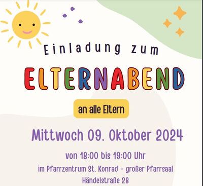 Kindergarten-Elternabend