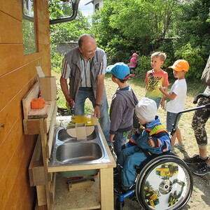 „Sommerküche“ im Garten