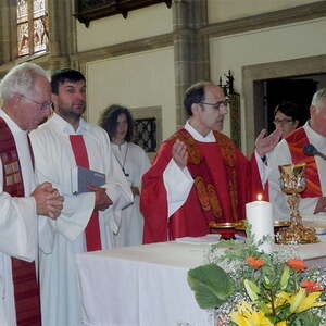 Pfarrfest und Priesterjubiläum P. Winklehner