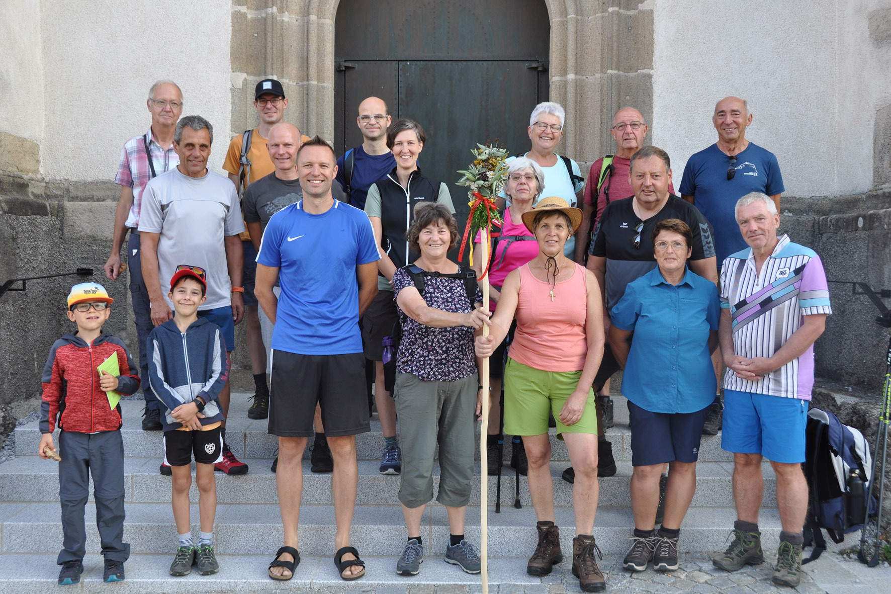 Pilgergruppe nach Maria Taferl