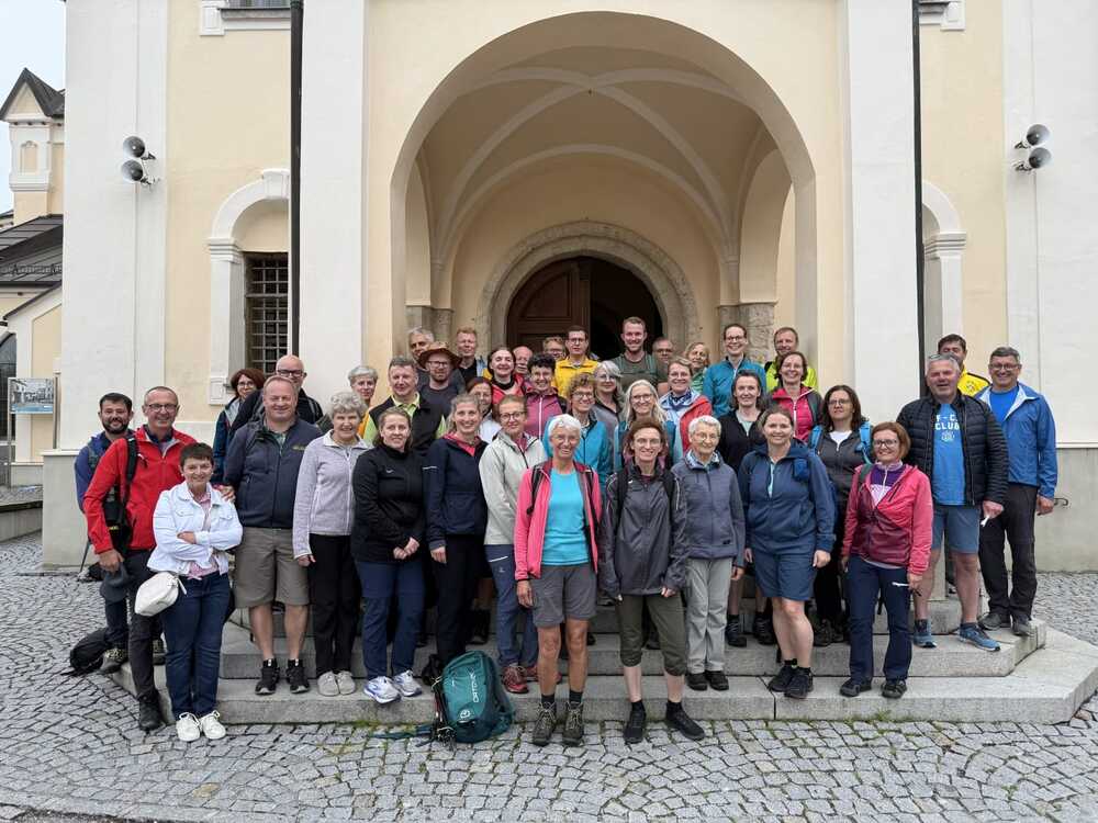 Fußwallfahrt nach Ma. Schmolln 2025 / © Pfarre Eberschwang
