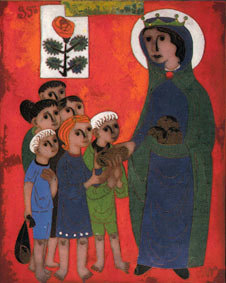 Hl. Elisabeth von Thüringen / @ Pfarre Walding Hl. Elisabeth von Thüringen