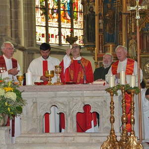 Pfarrfest und Priesterjubiläum P. Winklehner