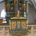 Orgel Ansicht von unten