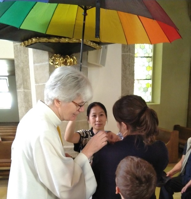 Gottesdienst mit den Täuflingen 2022