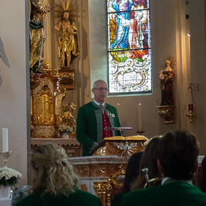 Cäcilienmesse mitgestatltet von der Musikkapelle Kopfing