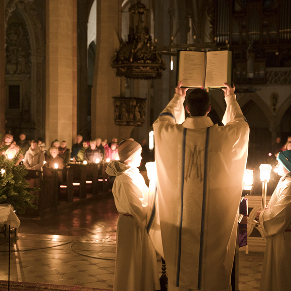 Rorate im Kerzenschein