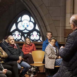 Teilnehmerinnen und Teilnehmer des ORGEL.SEMINARs „Rudigierorgel hautnah!“