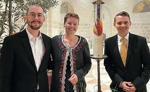 Ostern in der Dormitio-Basilika in Jerusalem.