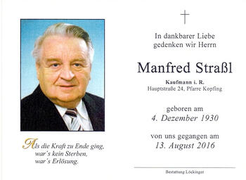 Manfred Straßl