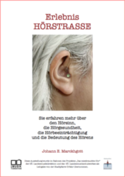 Broschüre - Erlebnis Hörstrasse - Titel - Link zur Broschüre