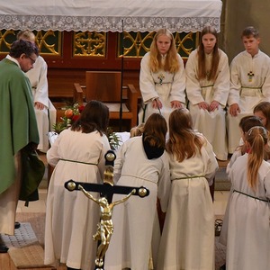 Ministrantenaufnahme in der Pfarrkirche