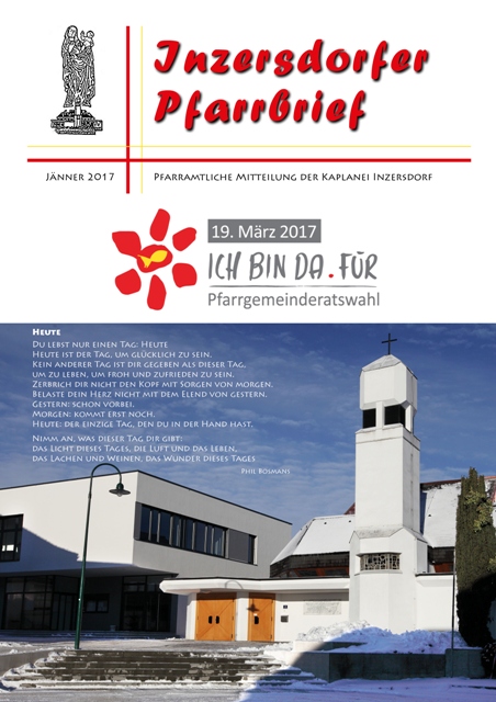 Titelblatt Pfarrbrief 