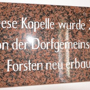 Dorfkapelle Forstern