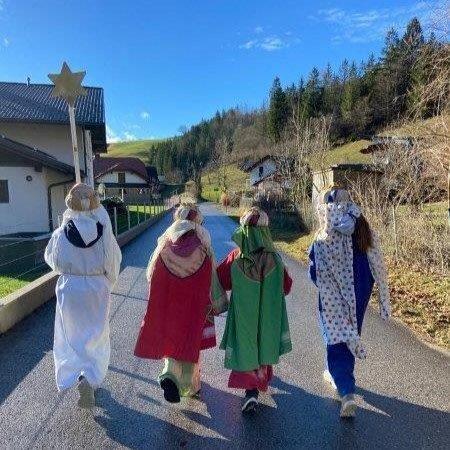 Sternsinger unterwegs / © Jungschar Gaflenz