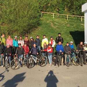 Mit dem Fahrrad zum Auferstehungsgottesdienst