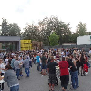 Abpfiff in der Brauerei Freistadt Juni 2018 zur Visitation 2018