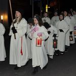 Lichterprozession zum Friedhof bei Bischofsvisitation 2011