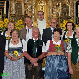 Patrozinium und Ehejubiläum in Eggelsberg