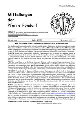 Pfarrblatt 2022 Ausgabe 4