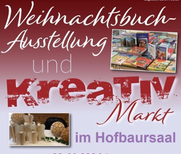 Weihnachtsbuchausstellung und Kreativmarkt