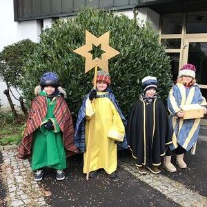 Viele Sternsinger-Gruppen waren unterwegs