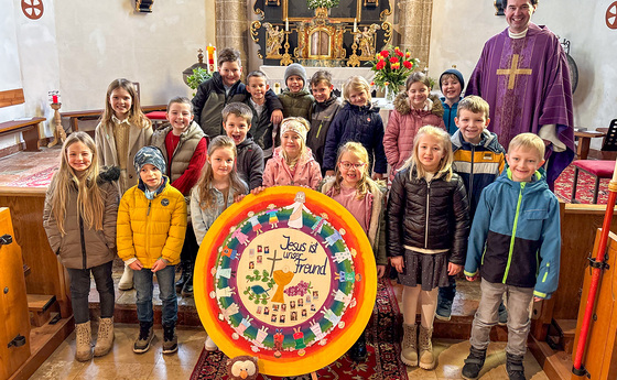 Vorstellungsgottesdienst Erstkommunionkinder Tarsdorf