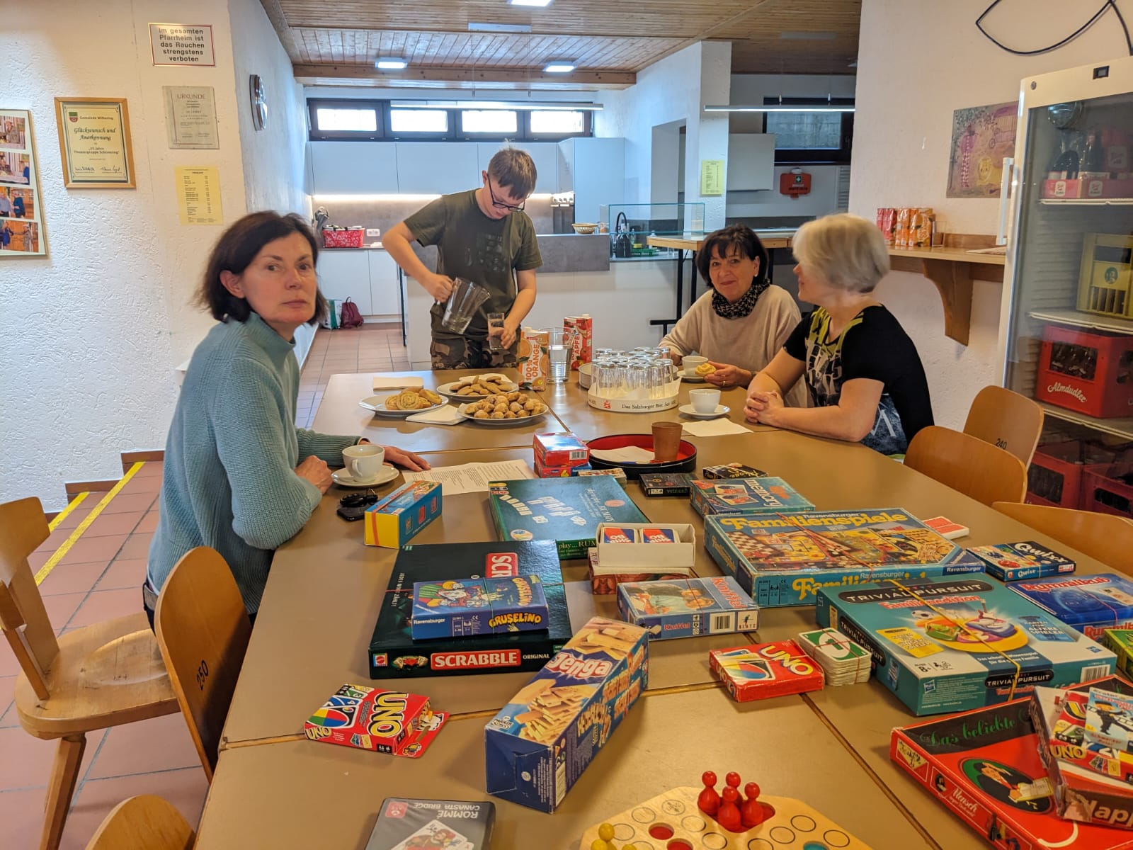 Spielenachmittag mit den Senioren / © Pfarrgemeinde Schönering