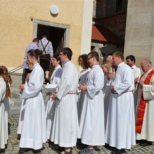 Pfarrfest und Priesterjubiläum P. Winklehner