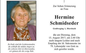 Hermine Schmidseder