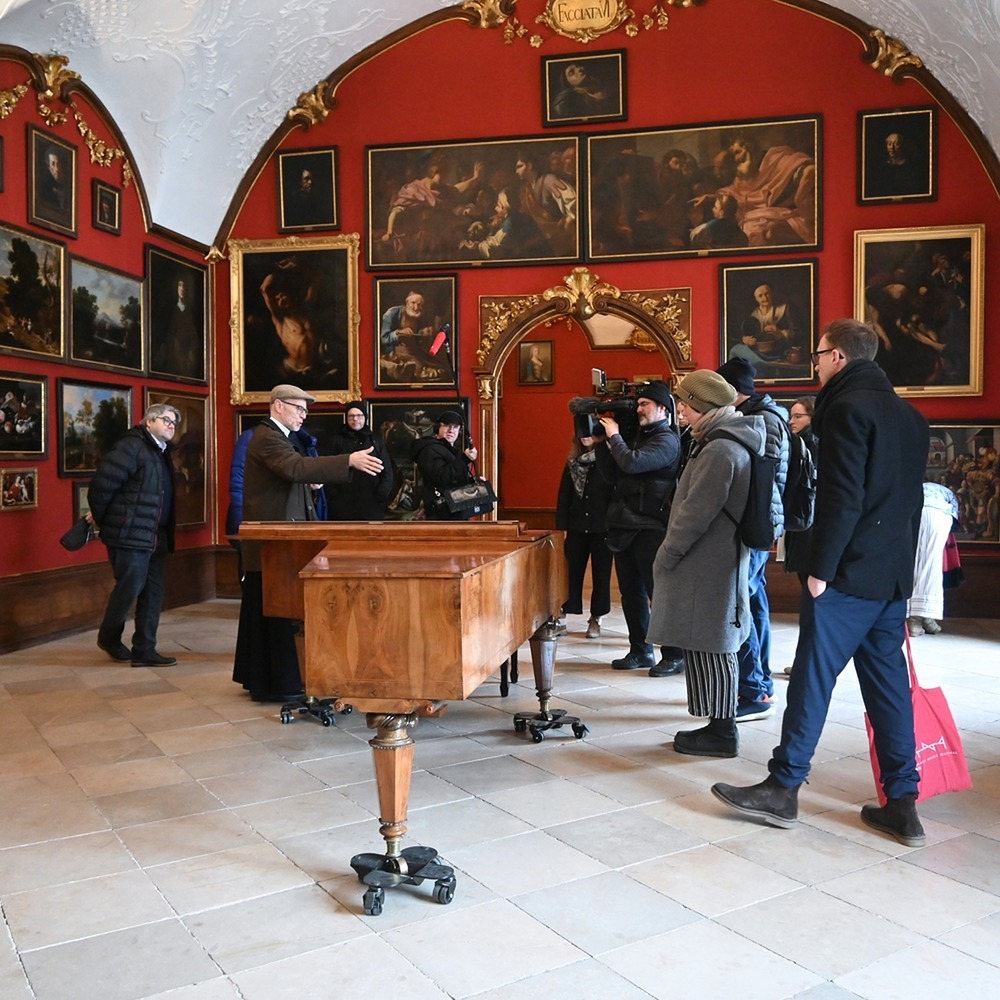 Besuch in St. Florian beim Brucknerflügel