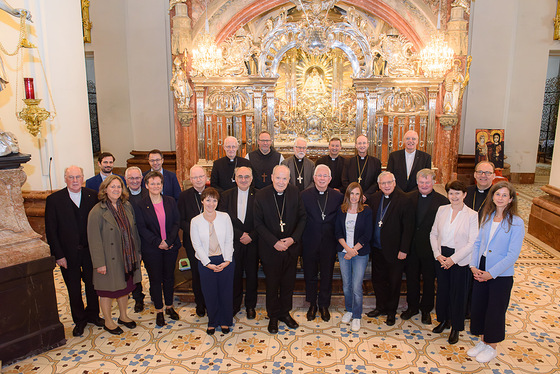 Sommervollversammlung Bischofskonferenz in Mariazell mit Mitgliedern des nationalen Synodenteams