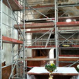 Baustelle Kirche