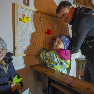 Frieden - Schalom war das Thema der Nacht der 1000 Lichter in der Pfarre Kirchdorf an der Krems. 