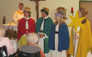 Sternsinger im Seniorenheim