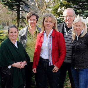 Poldi Scharinger, Christine Wagner, Alexandra Kloimstein, Albert Scalet, Roswitha Kaiser