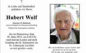 Hubert Wolf