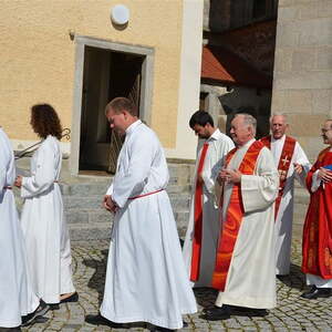 Pfarrfest und Priesterjubiläum P. Winklehner