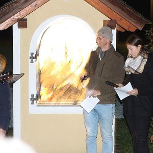 St. Quirinus feiert Advent im Wasserwald