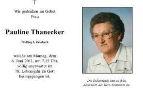 Pauline Thanecker