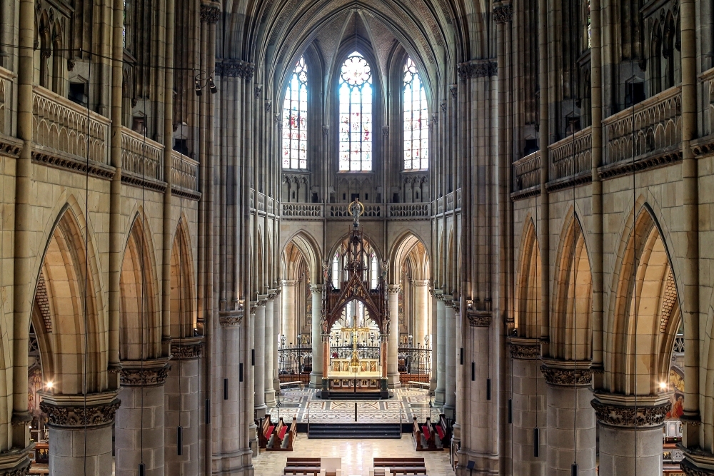 foto: VOLKER WEIHBOLD neuer dom mariendom linz