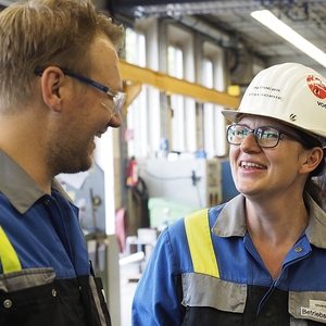 Gespräche am Arbeitsplatz