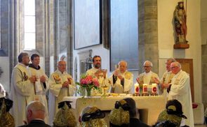 Silbernes Priesterjubiläum von Christian Mayr in Enns-St. Laurenz                               