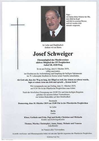 Josef Schweiger