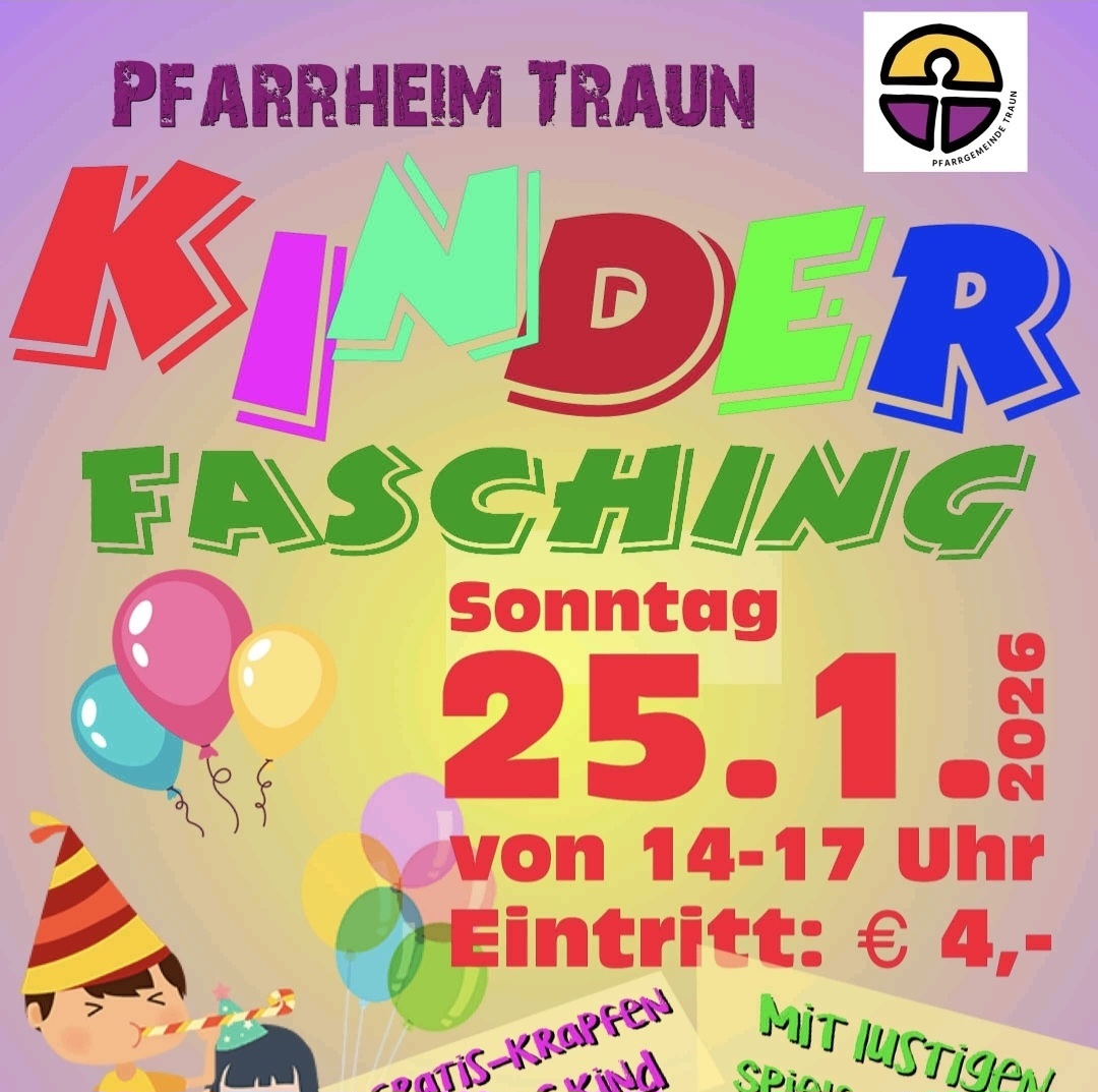 Kinderfasching 2026 / Pfarrgemeinde Traun Kinderfasching 2026