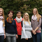 Kerstin Anglberger , Daniela Huber, Anni Schwab, Johanna Baischer (als Pädagoginnen), Doris Blesinger (Assistentin Waldgruppe), Tanja Taferner (Helferin)